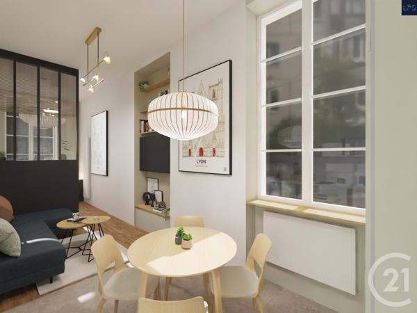 Appartement T2 à vendre  2 pièces - 27,24 m2 LYON - 69004