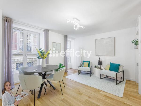 Appartement 2 pièces - 45 m² Exclusivité efficity