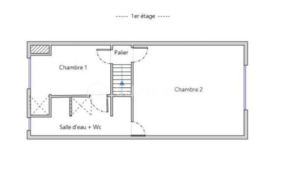 Maison 3 pièces avec jardin, véranda et cave.
Maison comprenant une entrée, une cuisine équipée, un séjour lumineux ouvrant sur une véranda, 2 chambres, une salle d'eau avec WC, un WC indépendant  en RDC et un sous-sol. 
Jardin agréable côté sud.
Idéale pour un premier achat ou une jeune famille.
Pour plus d'informations n'hésitez pas à m'envoyer un mail.