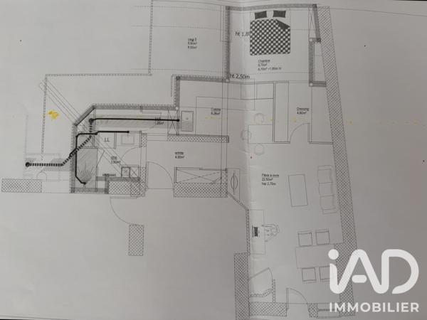 Appartement à vendre 3 pièces 37 m² Lyon 6