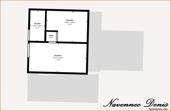 Maison avec jardin à Saint-Pierre-lès-Elbeuf - 2 chambres - 140 000€