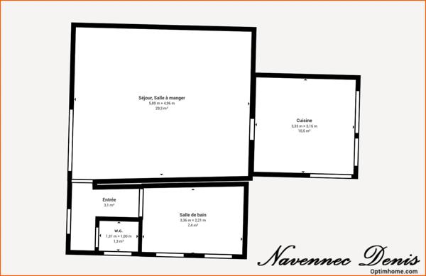 Maison avec jardin à Saint-Pierre-lès-Elbeuf - 2 chambres - 140 000€