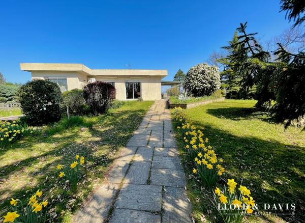 Maison d'architecte T5 avec sous-sol intégral