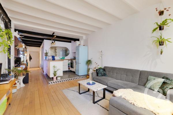 Appartement F2 à vendre  2 pièces - 52,30 m2 PARIS - 75011