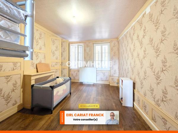 MAISON EN PIERRE DE 109 M², L’ENSEMBLE SUR 167 M² DE TERRAIN CLOS