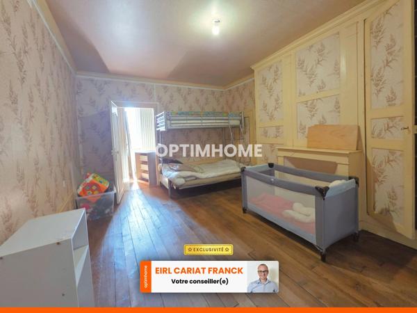 MAISON EN PIERRE DE 109 M², L’ENSEMBLE SUR 167 M² DE TERRAIN CLOS
