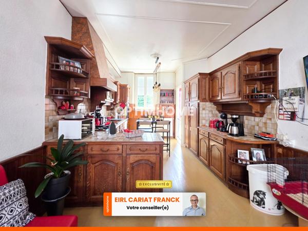 MAISON EN PIERRE DE 109 M², L’ENSEMBLE SUR 167 M² DE TERRAIN CLOS