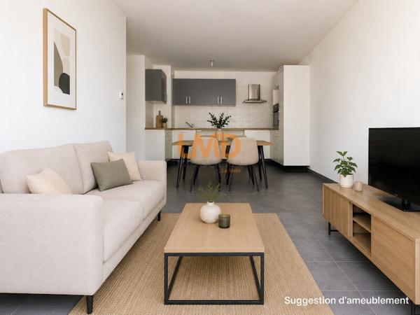 T3 terrasse 34 m², parking, tram à pied – 1er achat / invest