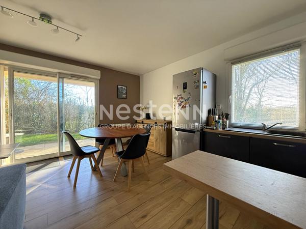 Joli appartement T2 à vendre à LOCMINE en rez de jardin