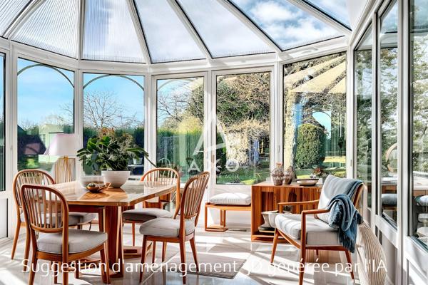 Maison familiale 4 chambres avec véranda et parc paysagé