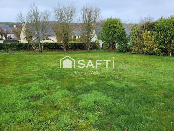 GUIPAVAS : terrain de 485 m²