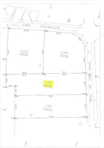 ALLAIRE - 143/325T2 - Terrain à bâtir de 1648 m² - A viabiliser. Assainissement individuel à pr...