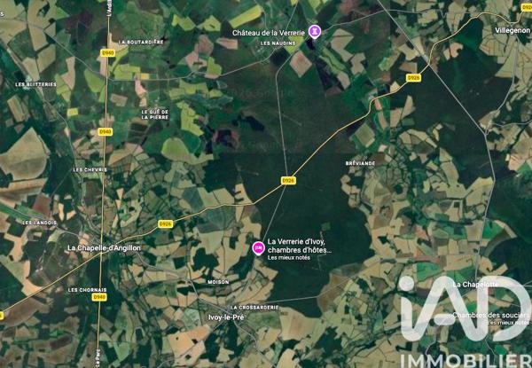 Terrain à vendre 133 671 m² Charenton-du-Cher