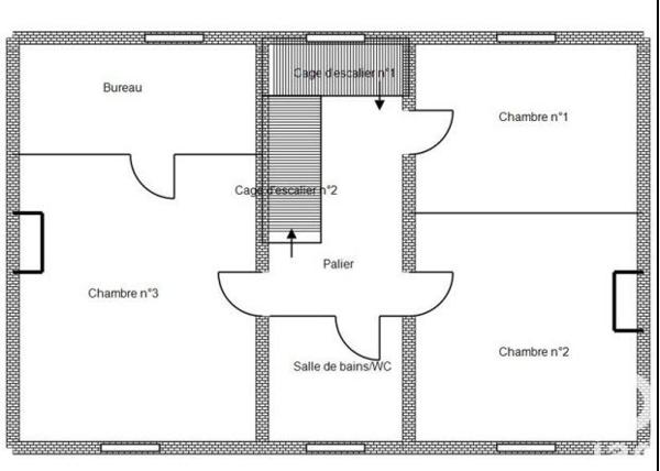 Demeure 7 pièces de 143 m² à Mézières-en-Brenne (36290)