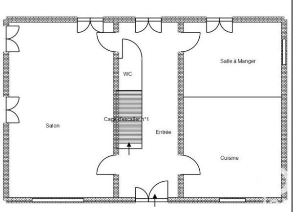 Demeure 7 pièces de 143 m² à Mézières-en-Brenne (36290)