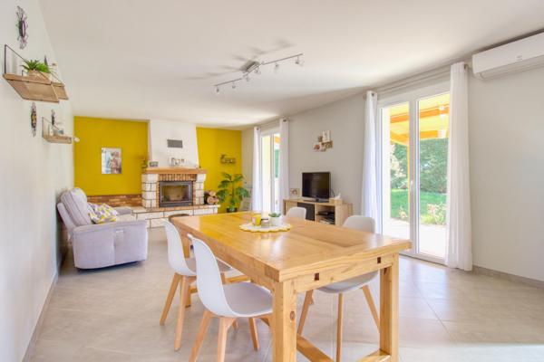 Maison de plain-pied de 115 m² avec jardin dans un hameau au calme