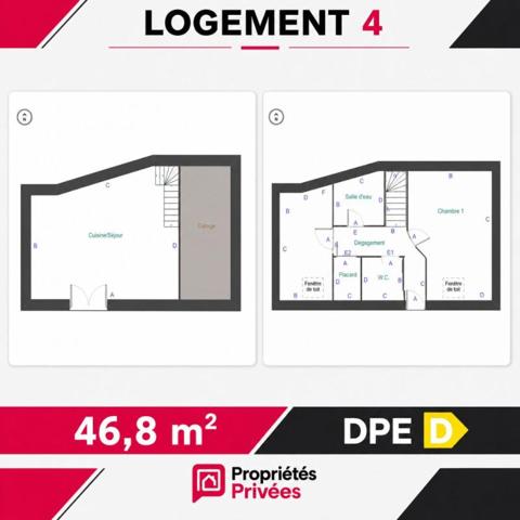CANCALE 35260 -CORPS DE FERME COMPOSÉ DE 5 LOGEMENTS  400 M2 HABITABLE AU TOTAL