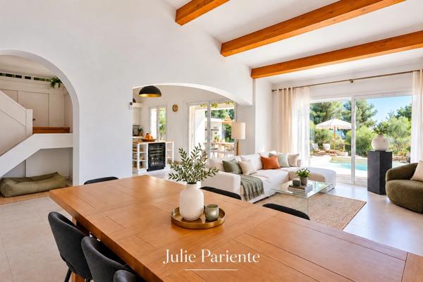 Propriété vue mer à vendre 6 pièces LA CIOTAT (13),1000 m2 terrain, piscine, pool house