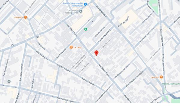 Parking intérieur - Rue Pierre Curie