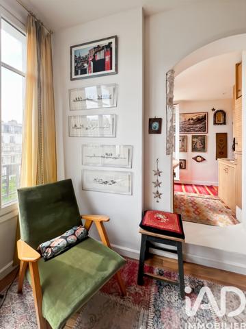 Studio à vendre 24,82 m² Paris 5