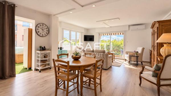 Appartement 72 m² – Base Nature et plages à pied