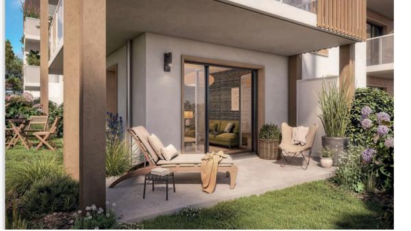 Appartement de type 3 avec terrasse et jardin à vendre sur Pornic