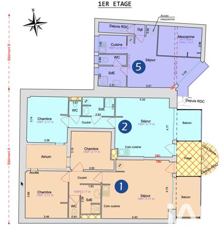 Appartement à vendre 2 pièces 43 m² La Teste-de-Buch