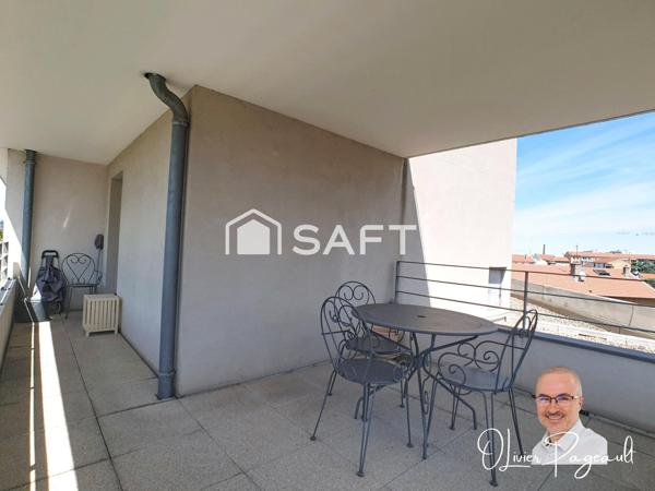 T2 avec terrasse plein sud et parking inclus