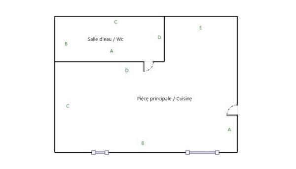 Appartement
         1 pièce
        - 15 m² 128 000 € *