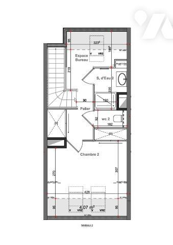 T3 bis duplex - Centre ville de Pacé