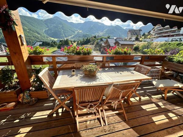 AURON, proche des pistes, superbe Penthouse de 110 m² double garage 