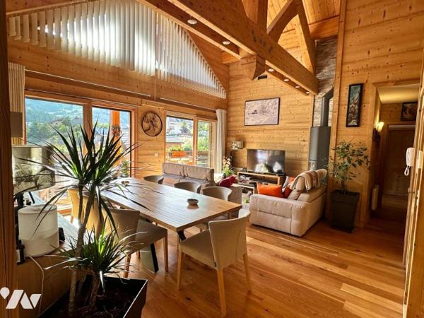 AURON, proche des pistes, superbe Penthouse de 110 m² double garage 