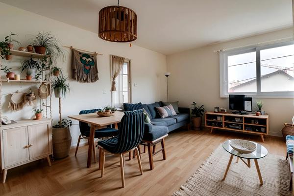 Dernier étage ? 3 pièces lumineux avec balcon à Colombes