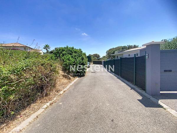 TERRAIN  AVEC PC 1669m2 - VALLAURIS-LES IMPINIERS -CONSTRUCTIBLE-PISCINABLE