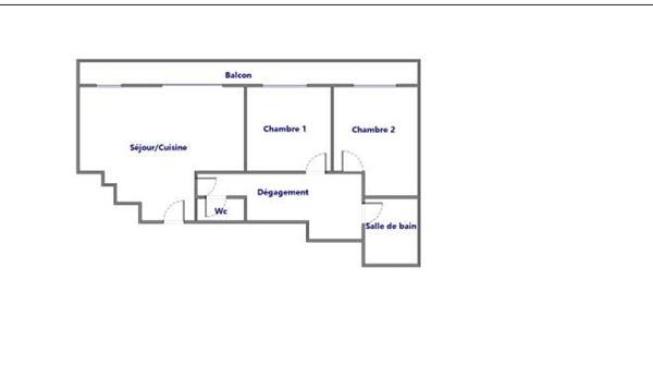 BEL APPARTEMENT LUMINEUX AVEC BALCON PROCHE METRO OLYMPIADES