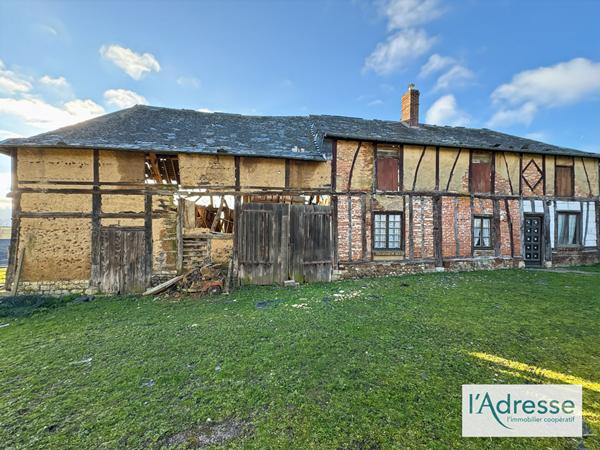 Terrain avec stabulation