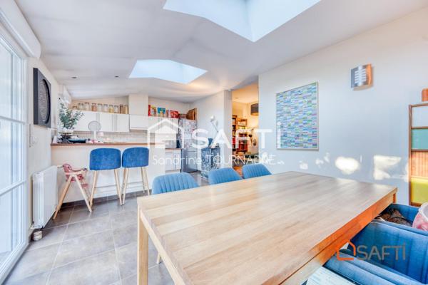 BORDEAUX Caudéran Primrose - Echoppe double de plain pied, jardin, écoles privées à proximité