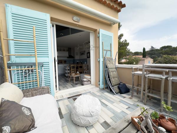 Saint-Raphaël (83700) T3 duplex terrasse piscine proche mer Saint-Raphaël