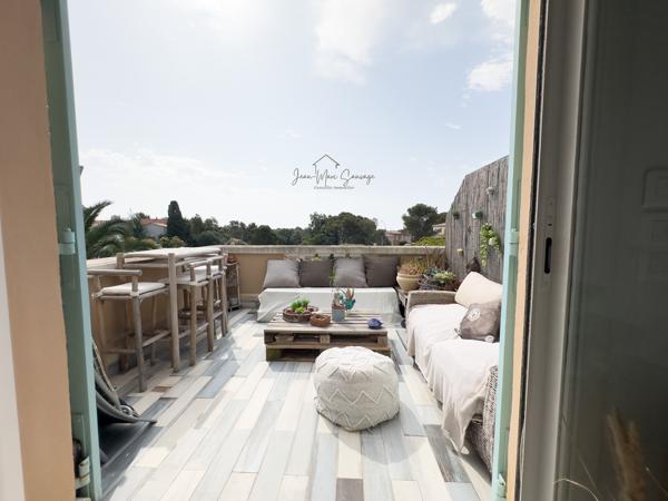 Saint-Raphaël (83700) T3 duplex terrasse piscine proche mer Saint-Raphaël