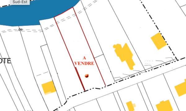 Terrain Fontaine Le Port 1124 m2