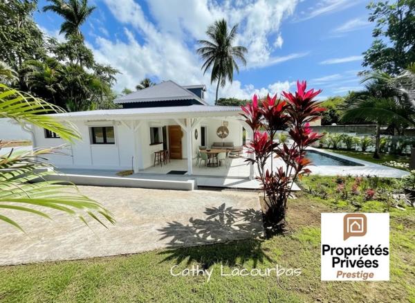Villa rénovée avec piscine effet Bali-havre de paix- sur 2700 M² - Petit Bourg