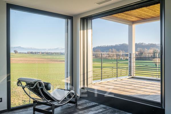 Villa d’exception aux portes des Alpes