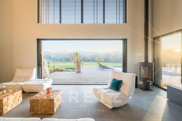 Villa d’exception aux portes des Alpes