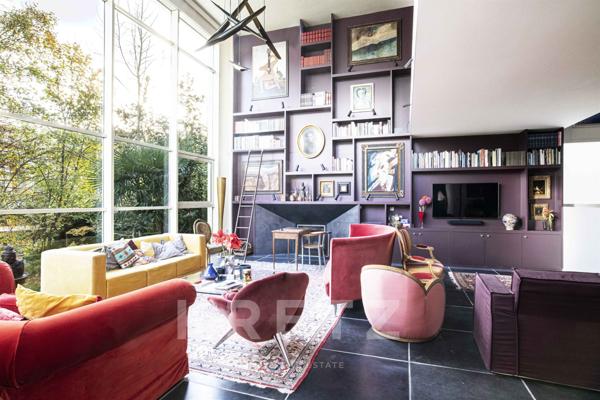 Maison pied dans l'eau sur l'ile Saint Germain