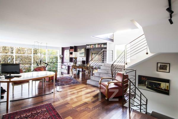 Maison pied dans l'eau sur l'ile Saint Germain