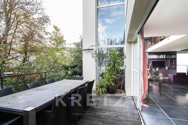 Maison pied dans l'eau sur l'ile Saint Germain