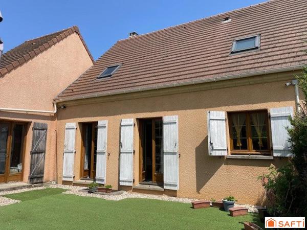 Maison T5 - 124 m2 - 3 chambres - terrain 461 m2 - RER C - commerces - écoles - accès RN 20 et Francilienne