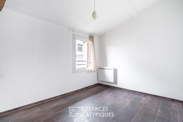 Ancienne grange réhabilitée en duplex avec terrasse