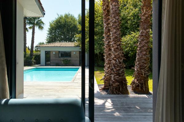 GUJAN-MESTRAS VILLA 200 M² 4 CHAMBRES PISCINE TERRAIN 2179M²