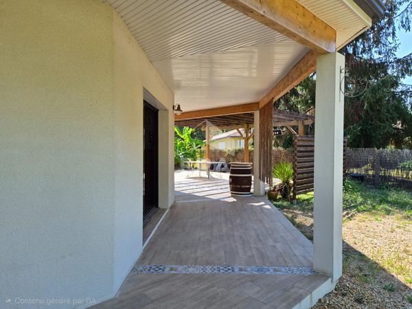 Maison individuelle à vendre à 5 minutes de Montpon Ménestérol.